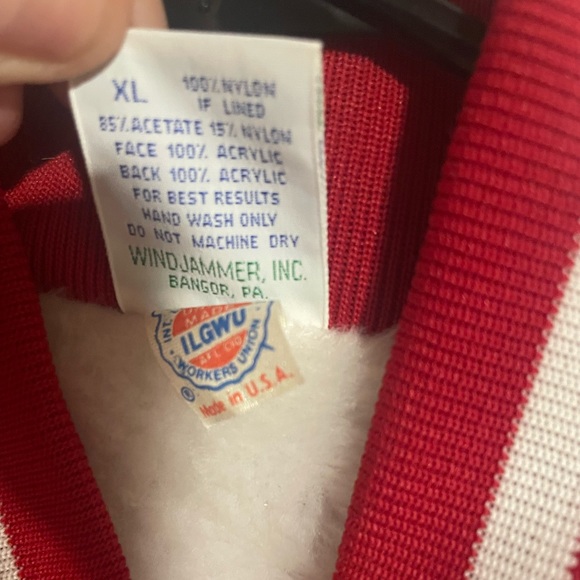 Vintage Nylon Lined Dart League Snap Jacket, Men’s XL - Picture 6 of 7